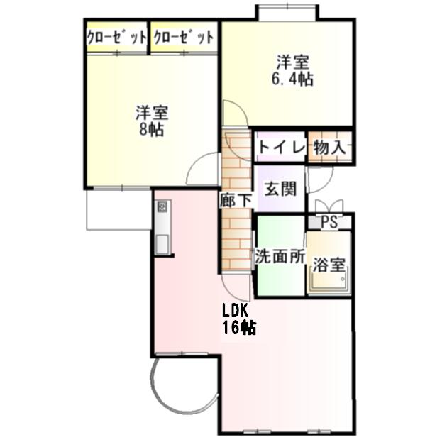 茨城県牛久市栄町２丁目 間取り