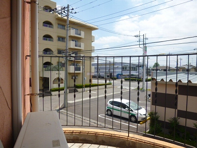 茨城県牛久市栄町２丁目 ベランダ