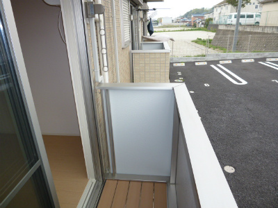 茨城県土浦市下高津４丁目 ベランダ