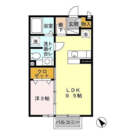 茨城県土浦市宍塚 間取り