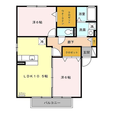 茨城県かすみがうら市稲吉４丁目 間取り