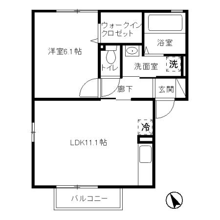 茨城県稲敷郡阿見町本郷２丁目 間取り