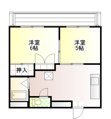 茨城県土浦市桜町４丁目 間取り