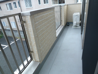 茨城県稲敷郡阿見町若栗 ベランダ