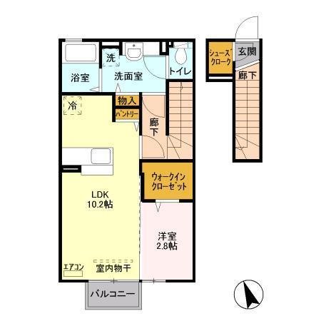 茨城県土浦市真鍋６丁目 間取り