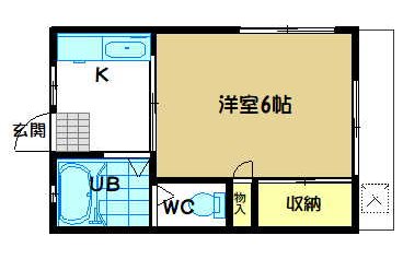 グッティ・ハイツ 間取り図