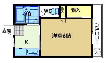 グッティ・ハイツ 間取り