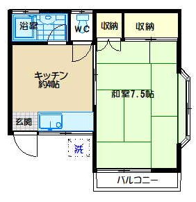 ヴェルメゾンユウキ 間取り
