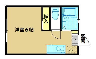 モーニングハイツ 103号室 間取り