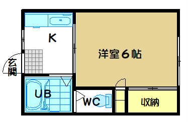 ハイツ小池　No.1 間取り図