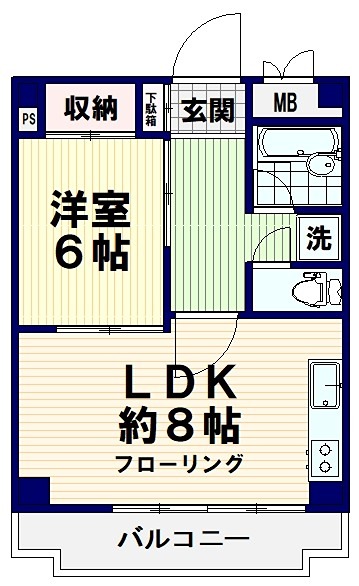 シャトル南台 間取り