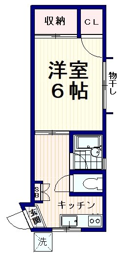 ハイツ宮坂 間取り