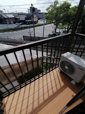 ニューヒラキ ベランダ
