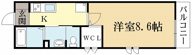 パラディーゾⅡ 間取り