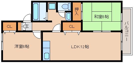 セジュールたまき 間取り