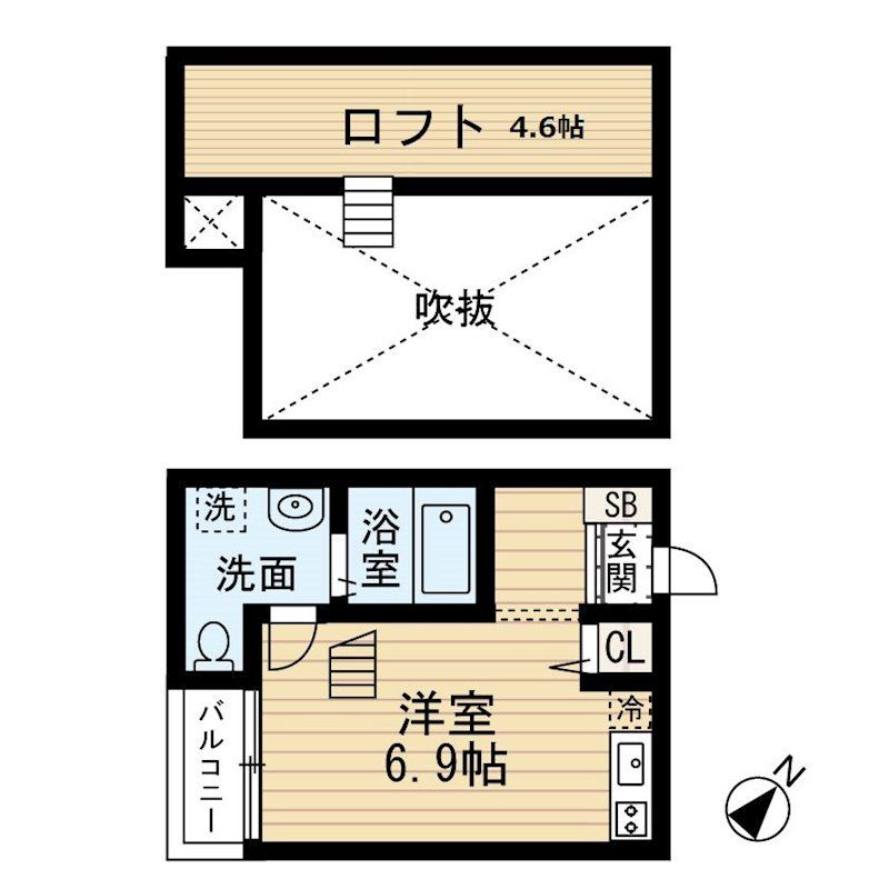 ボナール吉塚 間取り