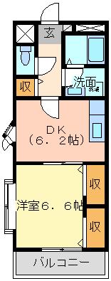 ジュネス和白丘 間取り