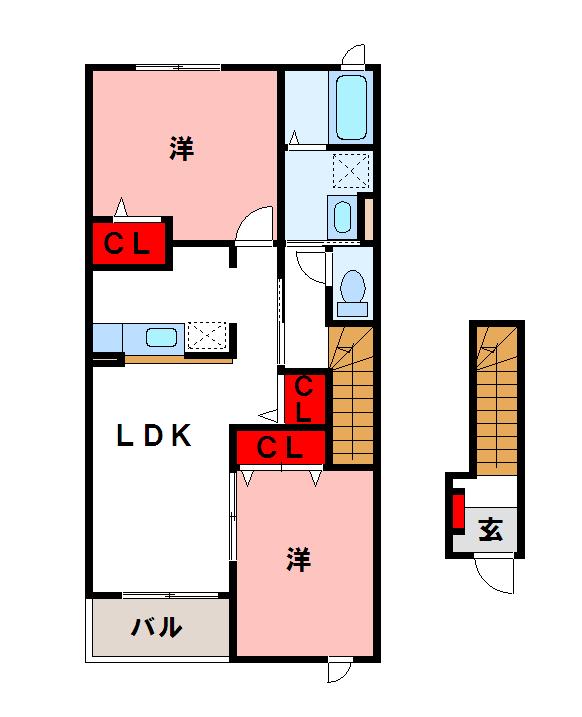 シャルマンパークＣ 間取り