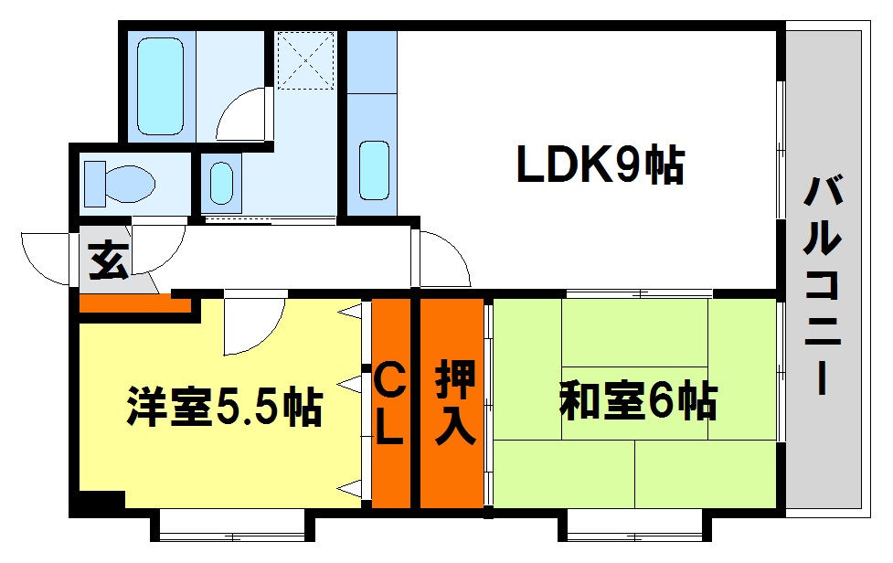 エミューズコート 間取り