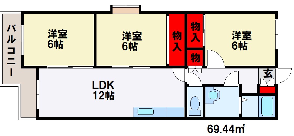 グリーンフィールド92 間取り