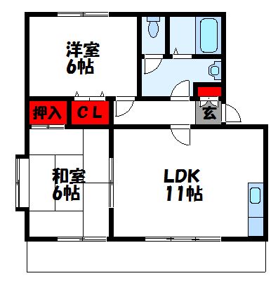 フレグランス壱番館 間取り図