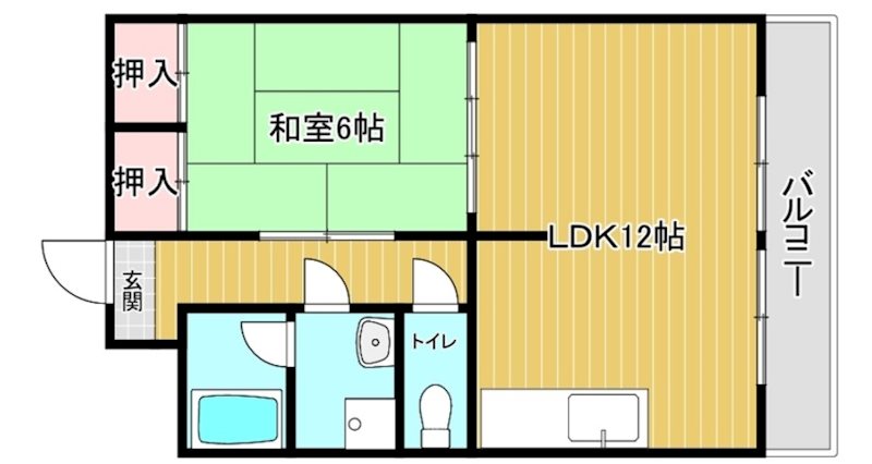 大丸マンション 間取り図