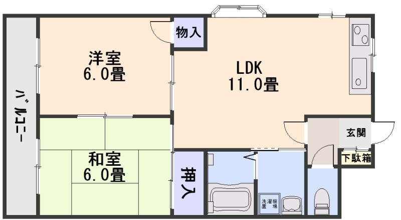 インテグラル海老園 間取り