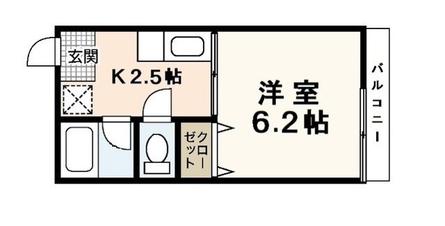 シティハイム吉見園 間取り