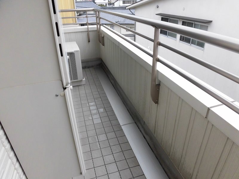 カリーノスクエア ベランダ