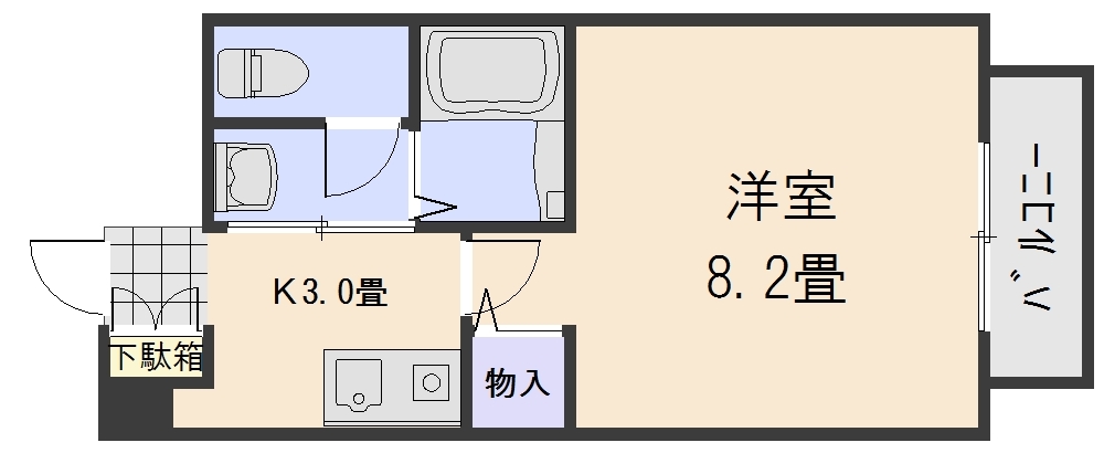 アミール福本 間取り