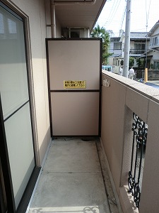 アミール福本 ベランダ