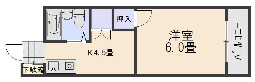 グレイス米田 間取り