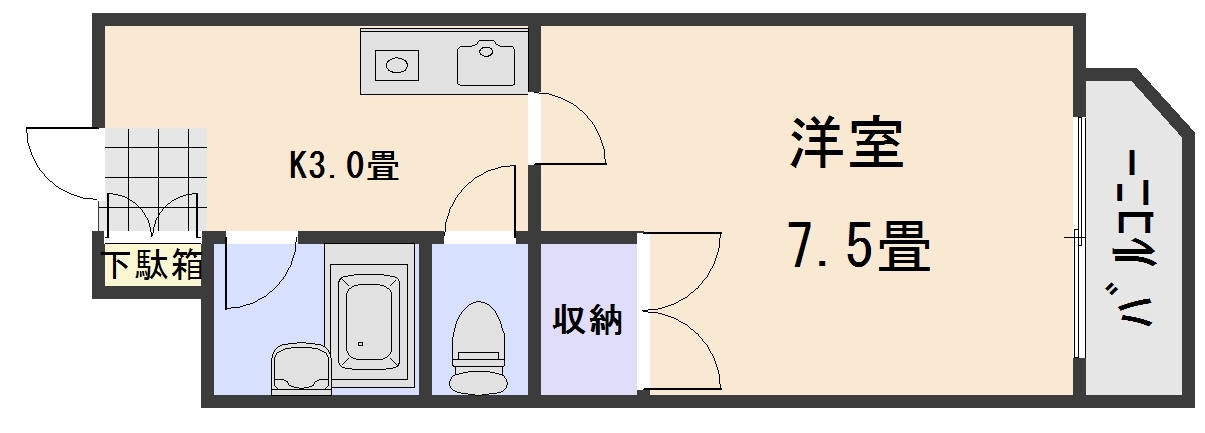 広島県広島市安佐南区西原２丁目 間取り
