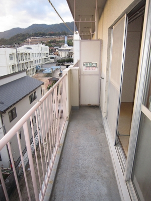 池広ビル ベランダ