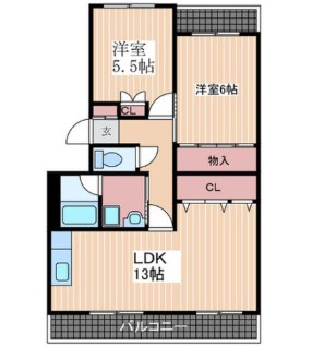 エルデ八幡東 間取り