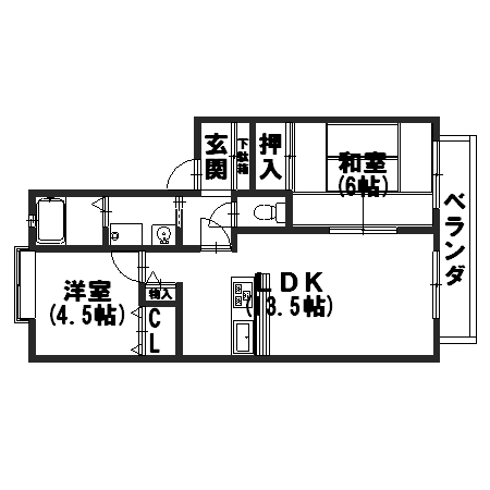 ディアス21 間取り