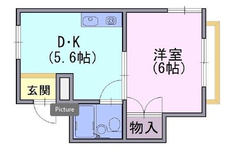 K.S ハイツ 間取り