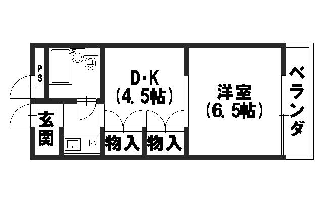 コーポ藤井 間取り