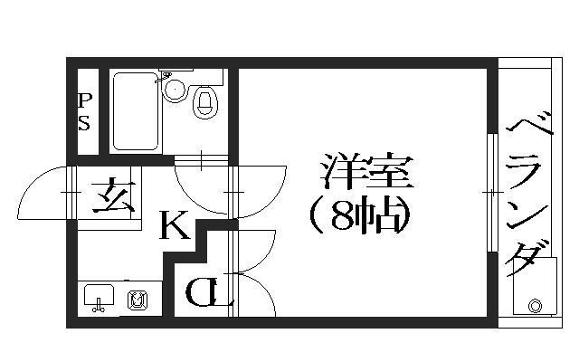 恵解山ハイツ 間取り