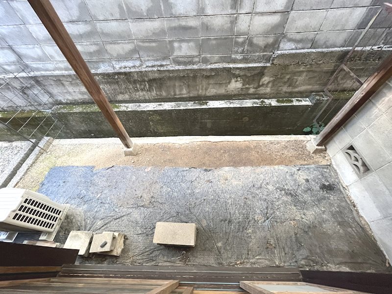 鶏冠井町荒内22-1貸家 ベランダ