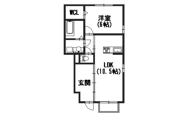 モダンコートWEST 間取り