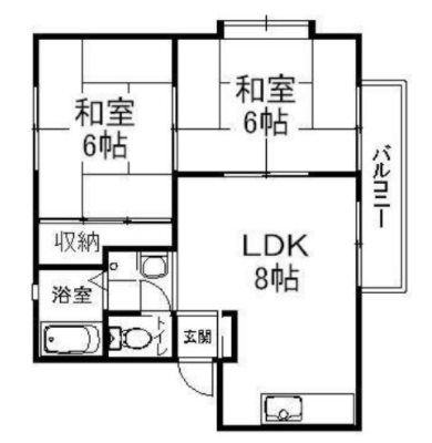 エバーグリーンコート 間取り