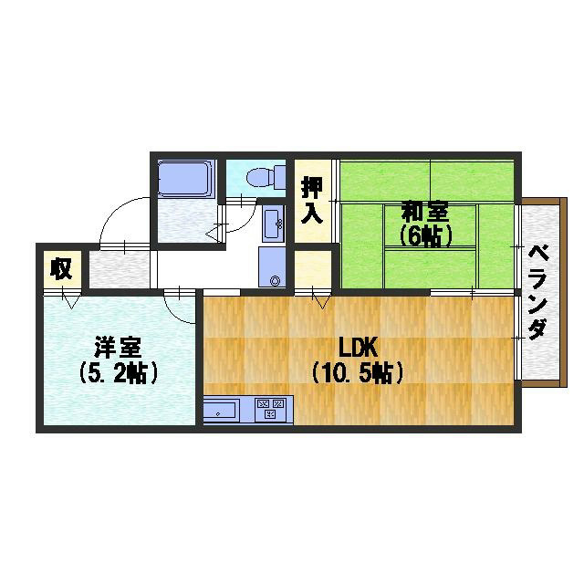 プリマベーラＢ 間取り