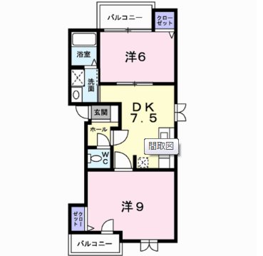 ヴィーノ・ドルチェ 間取り