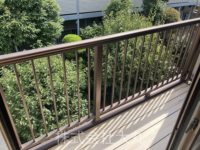 ブルーメ五本木 ベランダ
