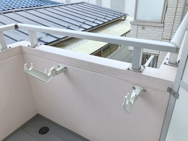 ハイツシイバシ ベランダ