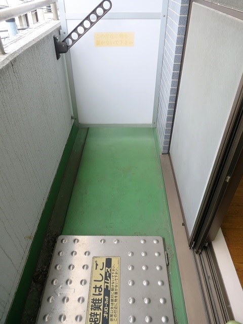 ベレッツァ学芸大 ベランダ