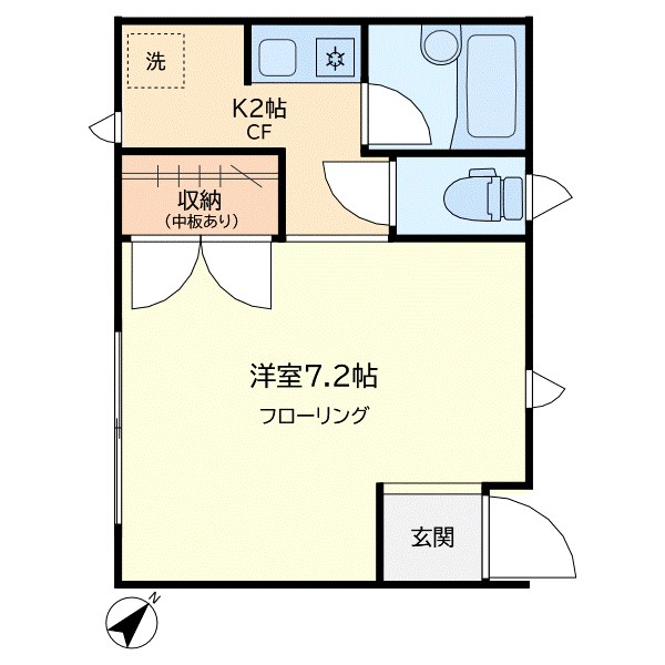 ヴァイオレットパークヒルズ 間取り図