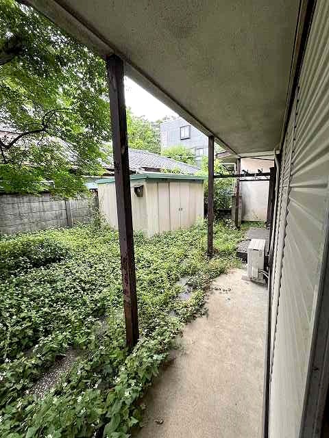 南２丁目貸家Ⅲ（旧逸見宅） ベランダ