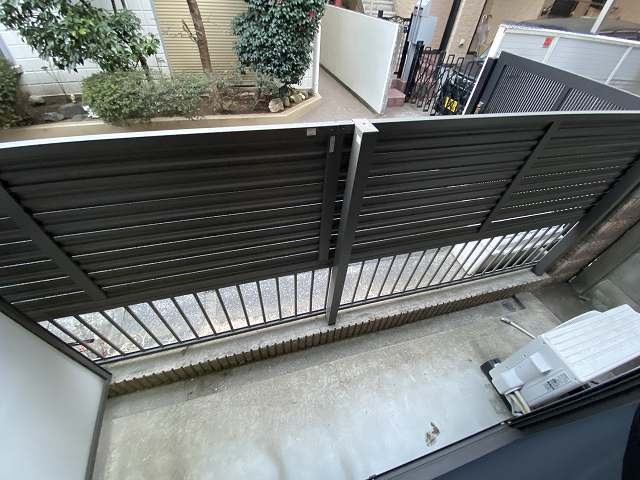 吉田ハイツ（五本木） ベランダ